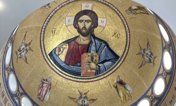 Church Dome Jesus Icon